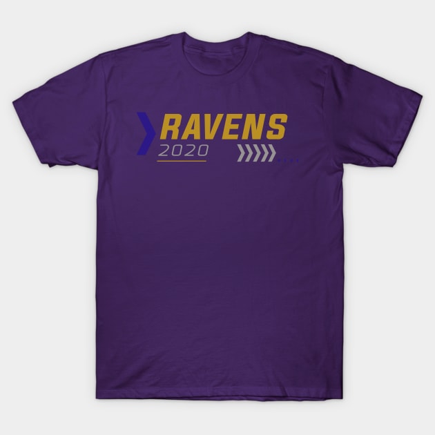 Ravens Football Team T-Shirt by igzine